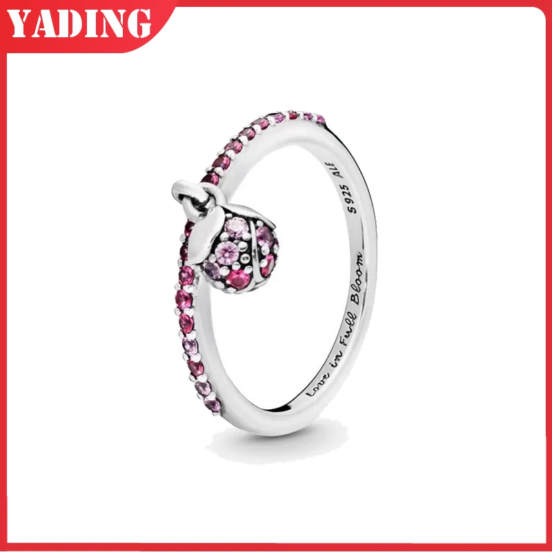 

FIT Original pan ring Authentic Real 100% 925 sterling silver couples ring for woman high quality Fashion luxury jewelry
