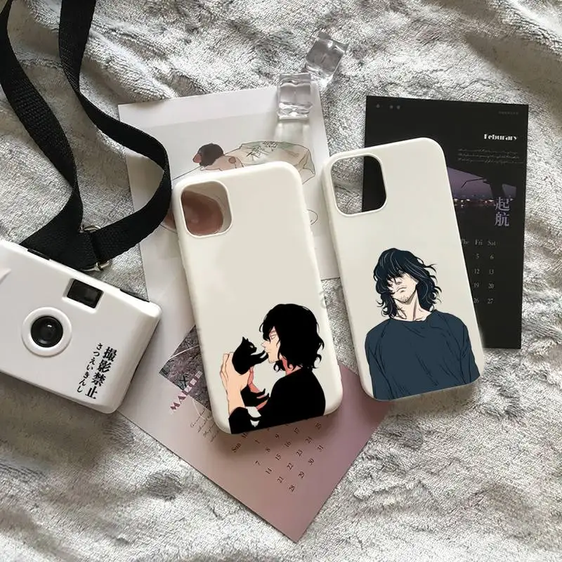 

My hero academia aizawa shouta Phone Case Candy Color for iPhone 6 7 8 11 12 s mini pro X XS XR MAX Plus