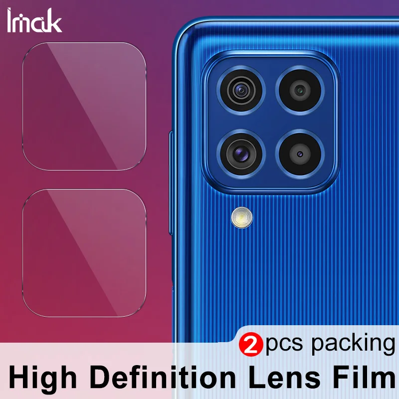 Пленка IMAK для объектива камеры 2 шт. Samsung Galaxy M62 прозрачное износостойкое стекло