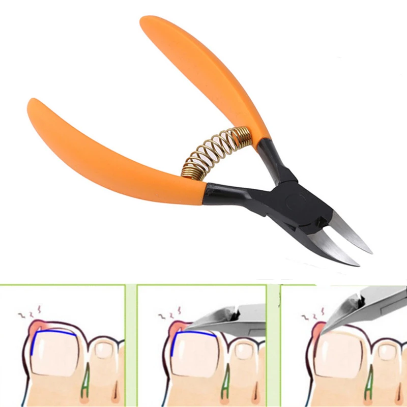 Профессиональные кусачки для ногтей из нержавеющей стали ножницы щипцы