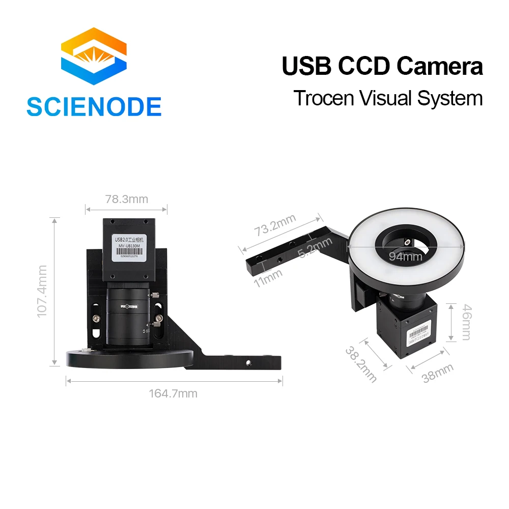 

Scienode USB маленькая камера, система управления CCD, визуальная резка, используется для AWC7824, управление ler, лазерная резка, гравировальные машины...
