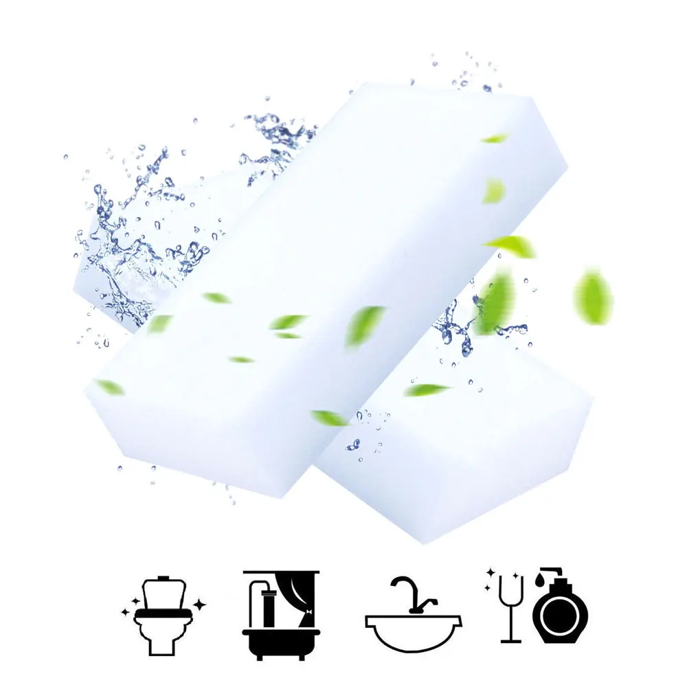 10 шт. меламиновая губка волшебная Ластик Тряпки Для Вытирания пыли салфетки для