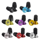 Заглушки для руля велосипеда, алюминиевые Заглушки для руля, для горного велосипеда, Аксессуары для велосипеда