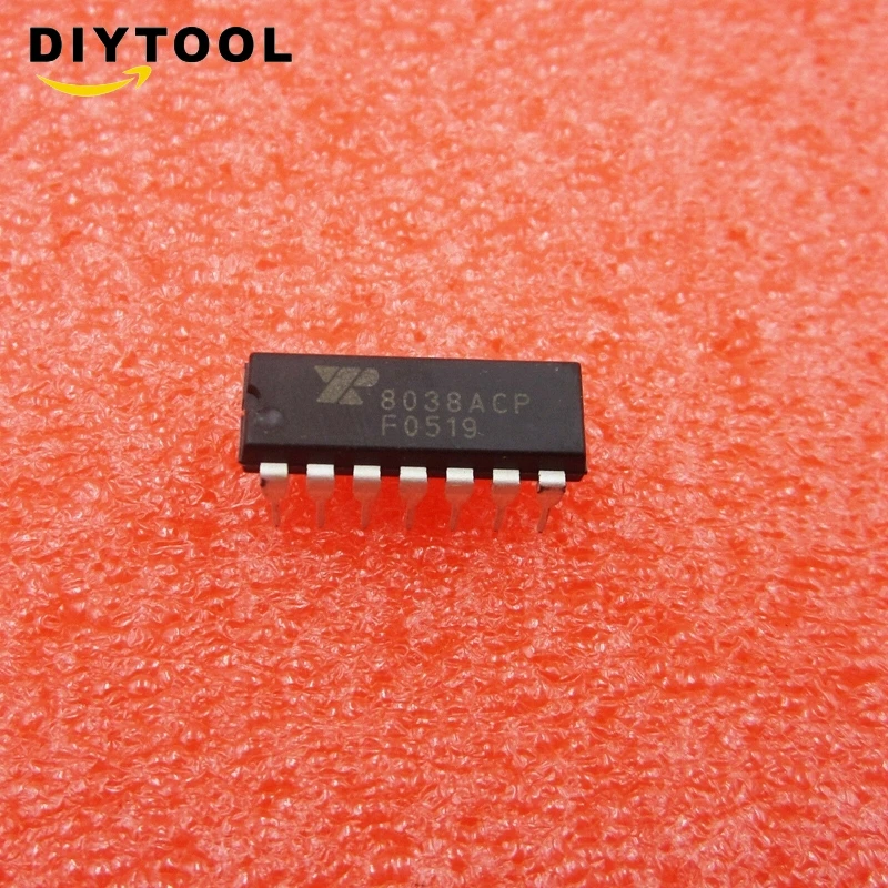 

2PCS NEW XR8038ACP XR8038 Precision Waveform Generator XR8038ACP