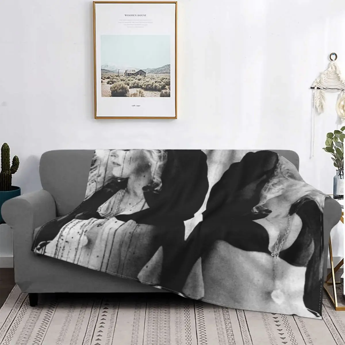 

Manta double a cuadros para cama, colcha para sofra cama, manta a cuadros, manta para cama de Lita, Ford See