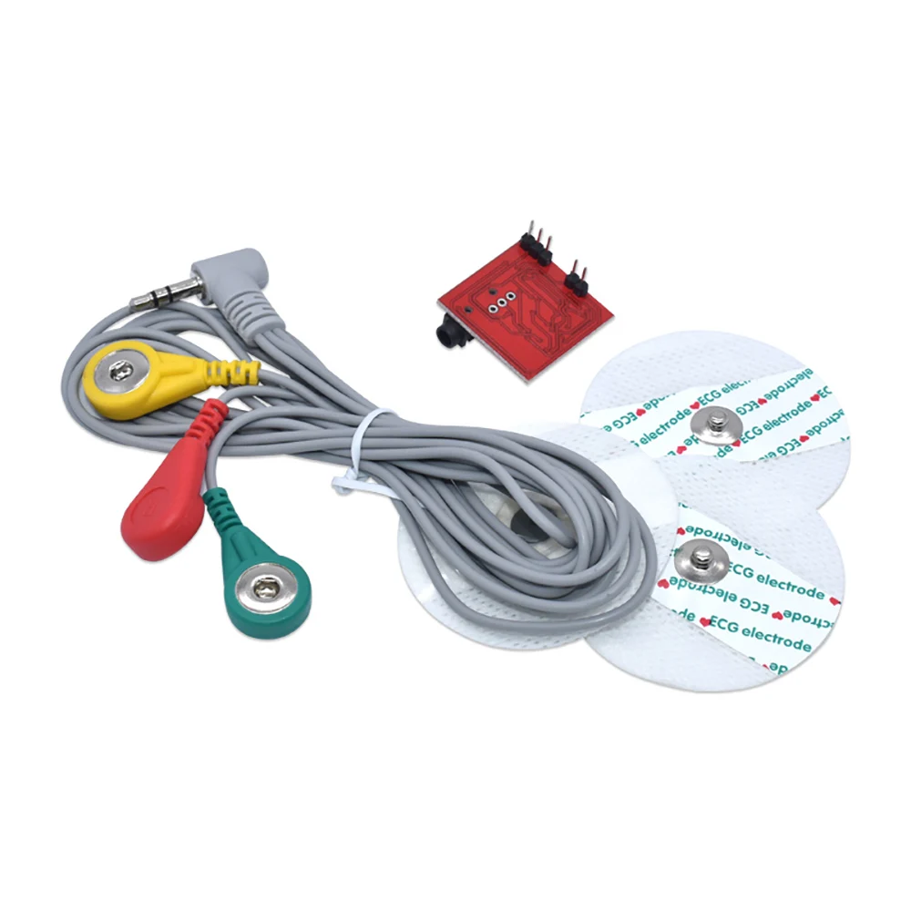 muscle signal sensor emg sensor controller detects muscle activity for arduino development board for wearable devices free global shipping