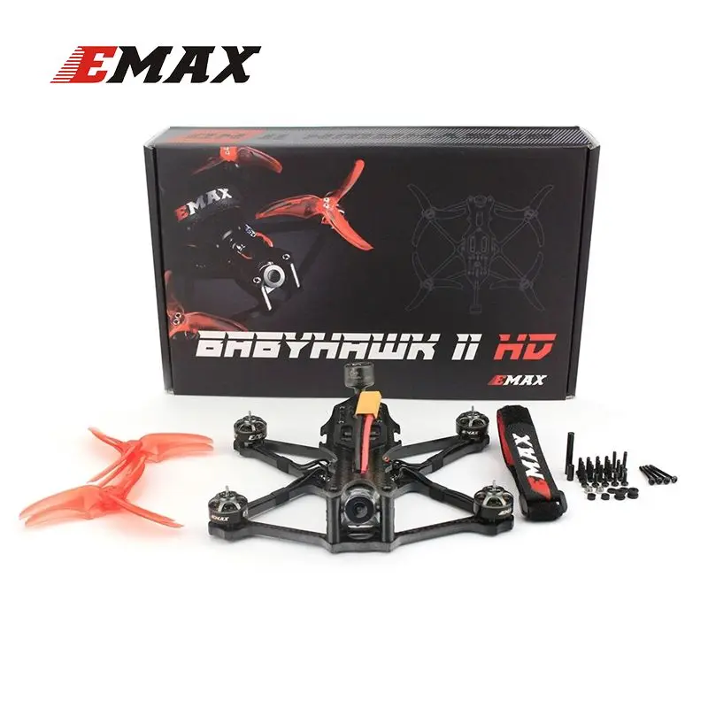 

Батарея для Emax Babyhawk II HD 155 мм 4S FPV гоночный Дрон Квадрокоптер w/ Caddx Nebula Pro Vista HD цифровая система 1404 3700KV бесщеточный двигатель