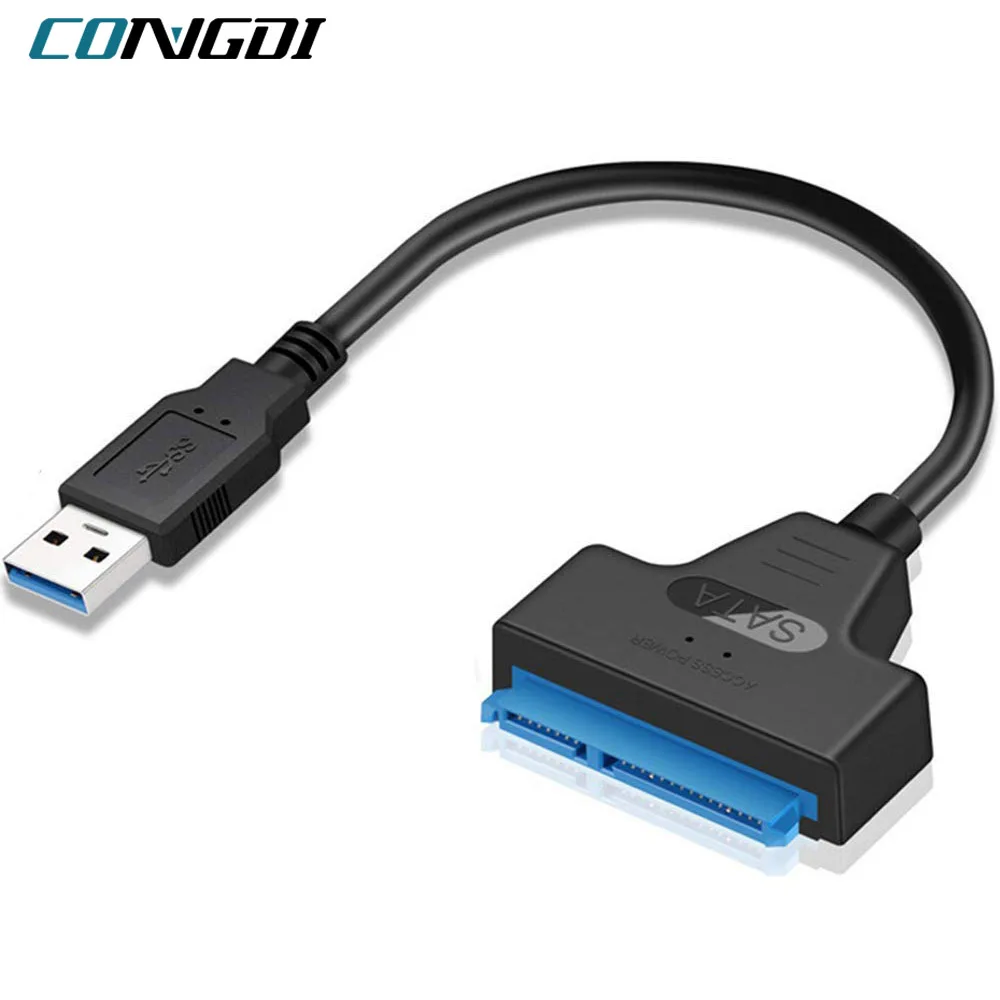 Usb кабель Sata 3 к 0 компьютерные кабели Разъемы 2 адаптер с поддержкой 5 дюйма Ssd Hdd