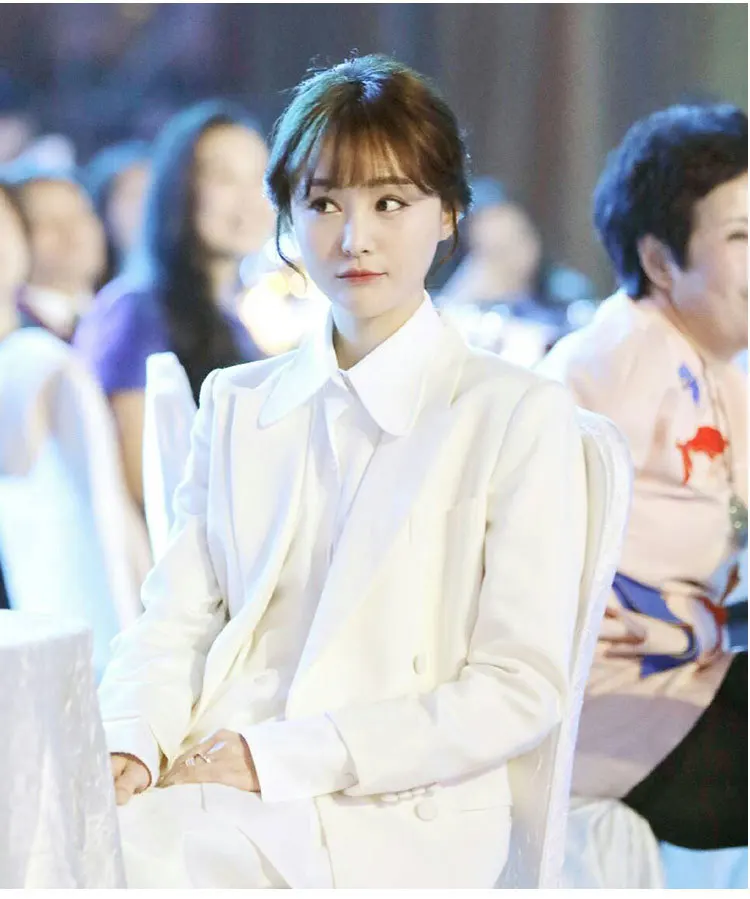 Office ladies suit jacket spring and autumn new shirt wild slim suit temperament commuter pioneer white small suit female jacket