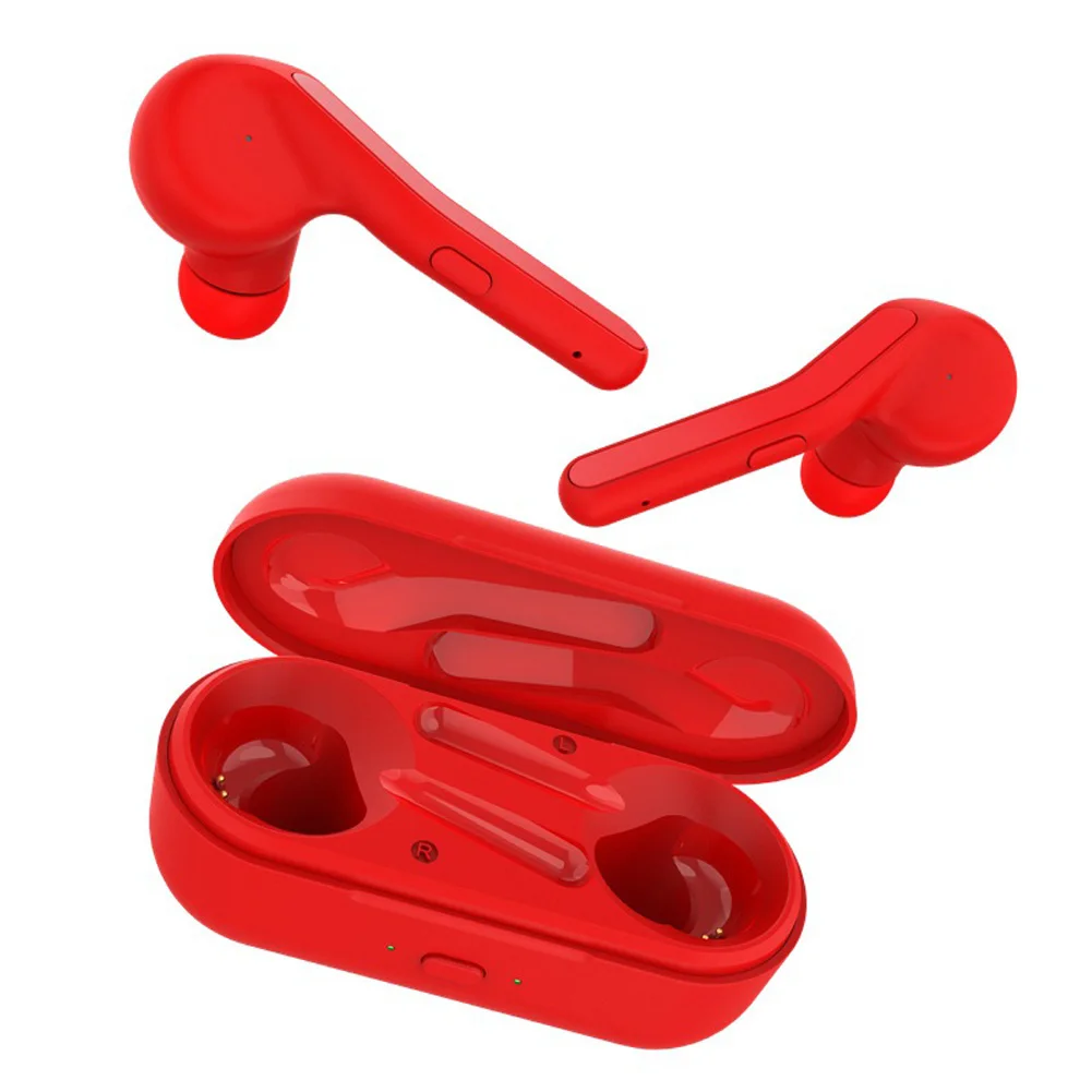 Миниатюрные наушники Беспроводные стереонаушники Спортивные водонепроницаемые