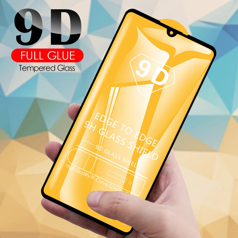 10 шт./лот 9D Закаленное стекло протектор экрана для Huawei P40 P30 Lite XL E P20 Pro Mate 30 5G Полное