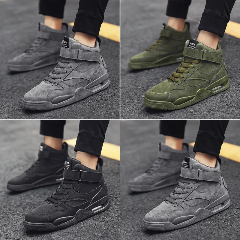 BOUSSAC классические мужские баскетбольные кроссовки уличная спортивная обувь в