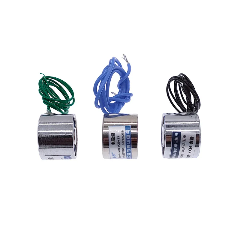 1 шт. P20/15 Магнитный Электрический магнит 2 5 кг подъемник 25N dc 6v 12v 24v