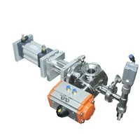 piston filling machine filler head piston pipe air cylinder rotary valve with accurator table style bottle filler bottling equip