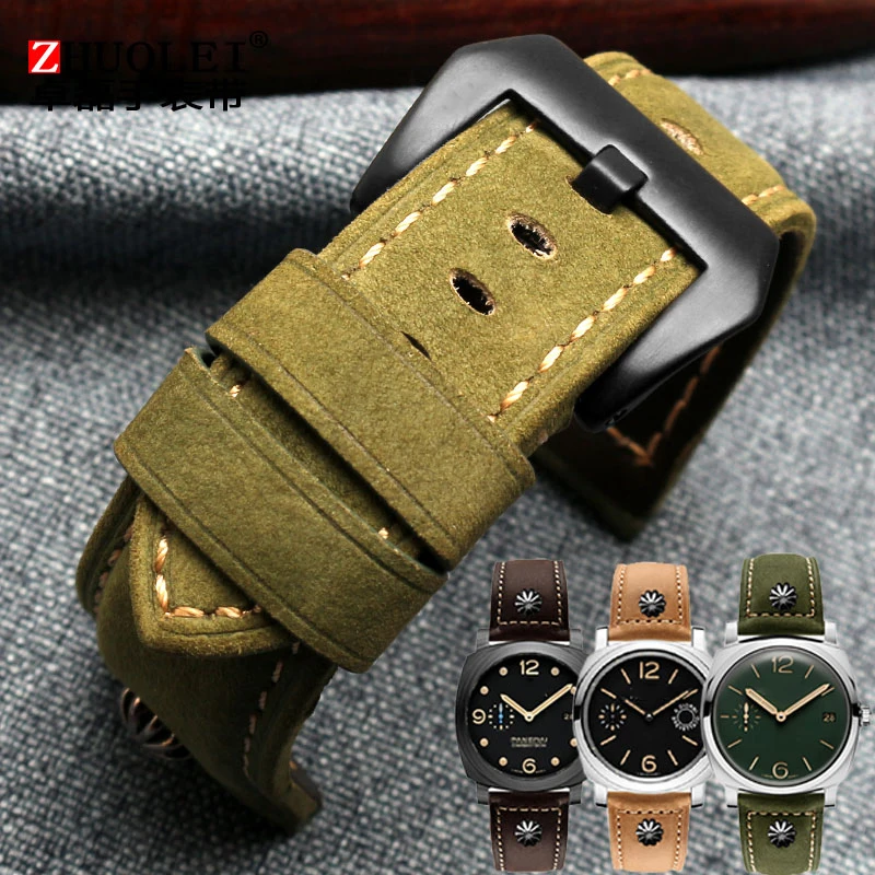 Ремешок из матовой воловьей кожи для наручных часов P-e-Письмо/D-i-esel браслет в