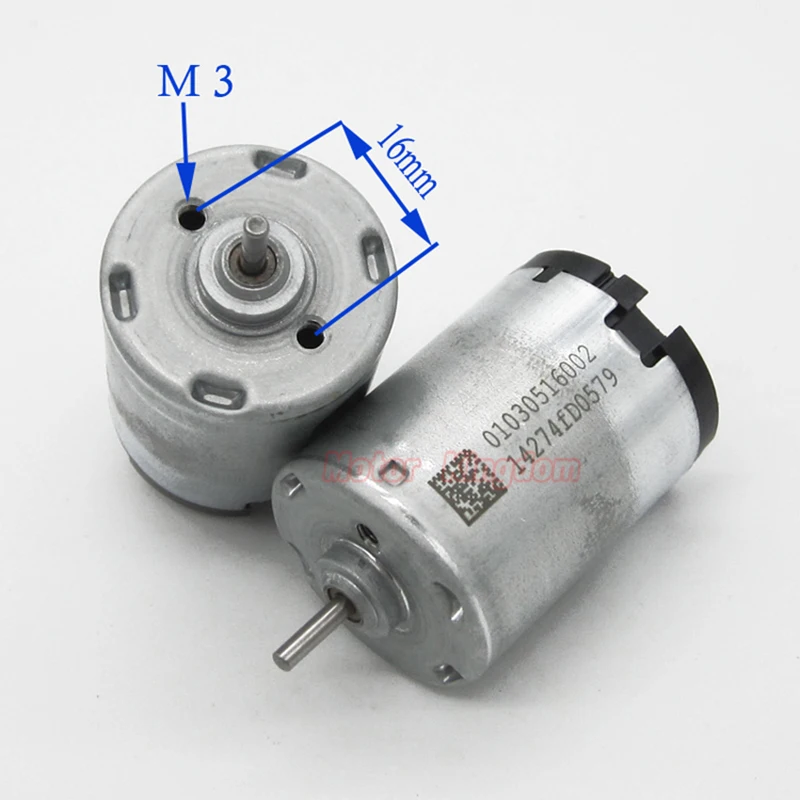 Угольная щетка Micro RS-385 6-24 В постоянного тока 17500 об/мин высокоскоростной