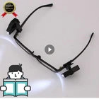 2 шт., гибкие светодиодные лампы для чтения, для очков и инструментов