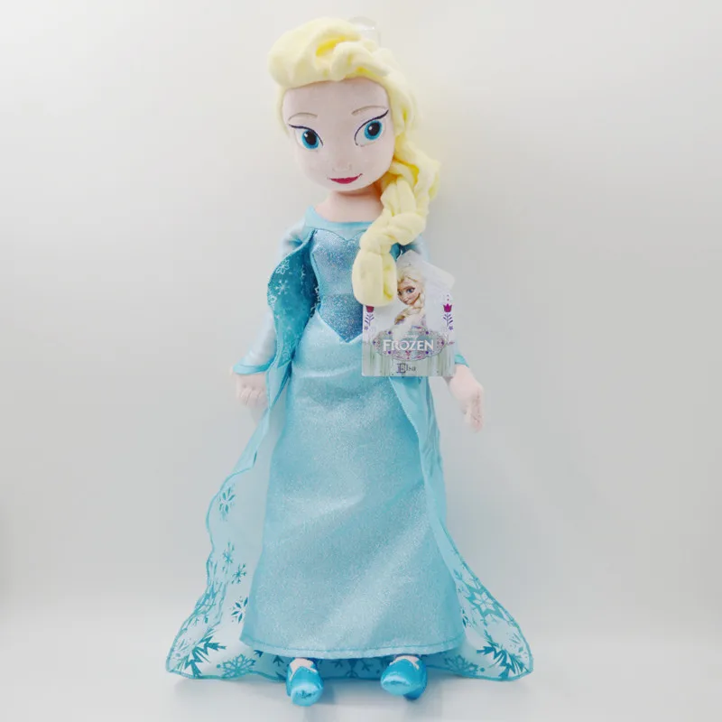 

2pcs/set 40/50CM Frozen Anna Elsa Dolls Snow Queen Princess Anna Elsa Doll Toys Stuffed Frozen Plush Kids Toys Birthday Gift
