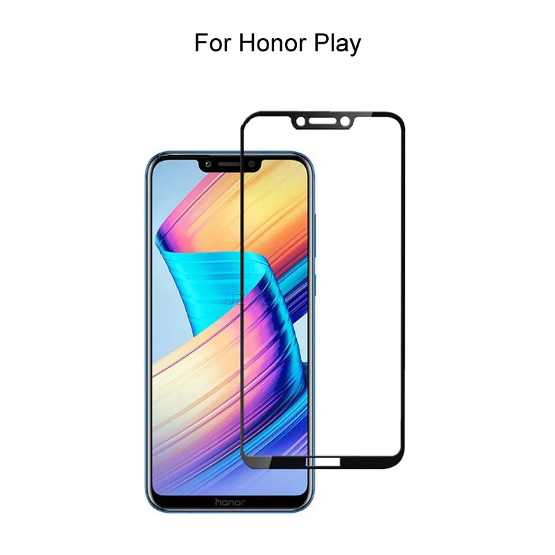 Закаленное стекло для Honor Play полное покрытие 2.5D защита экрана защитное