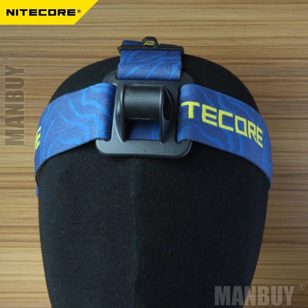 Бесплатная доставка эластичный Противоскользящий нейлоновый ремень NITECORE HB03 с