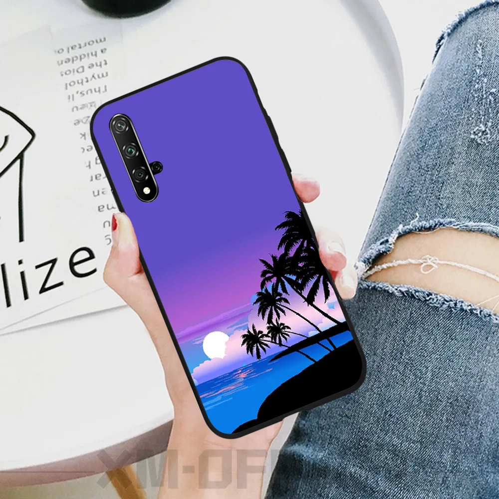 Летний мягкий чехол для телефона Honor 20 20lite view20 7C 8C 7A 8A 10i 20i PLAY 9X Pro | Мобильные