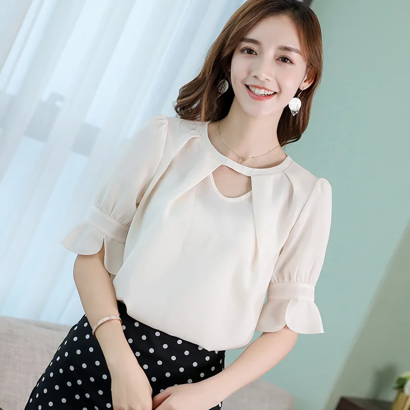 Женские рубашки в Корейском стиле простые мягкие высококачественные дышащие