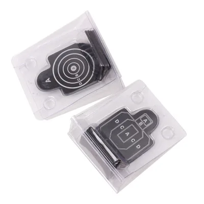 

4Pcs/Set 6x4cm Shooting Training Target Mini Metal Humanoid Target for Outdoor Archery Hunting