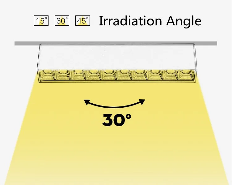 $17.29 Dimmable LED Downlight Spot Light 20W 30W 40W line light bar creative linear long strip living room corridor light Recessed