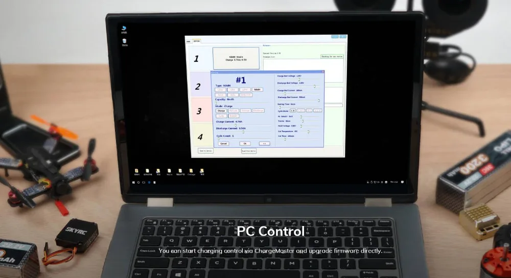 Зарядное устройство Skyrc MC3000 зарядное устройство Универсальный измеритель уровня заряда батареи с bluetooth зарядка по телефону для mutilcopter fpv rc Дрон