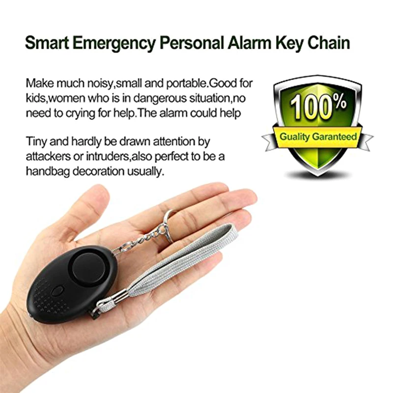 Self Defense Alarm 140dB Security Alert Scream Loud Emergency Alarm Keychain Personal Safety For Women Child Elder Girl images - 6