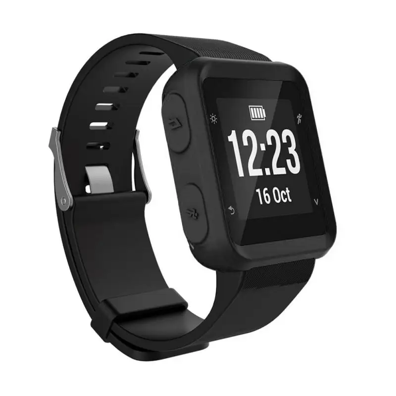 

For Garmin Forerunner 35/30/S20 Protector Case Silicone Skin Cover Smart Watch Bracelet Protection Cases Accessories Newset