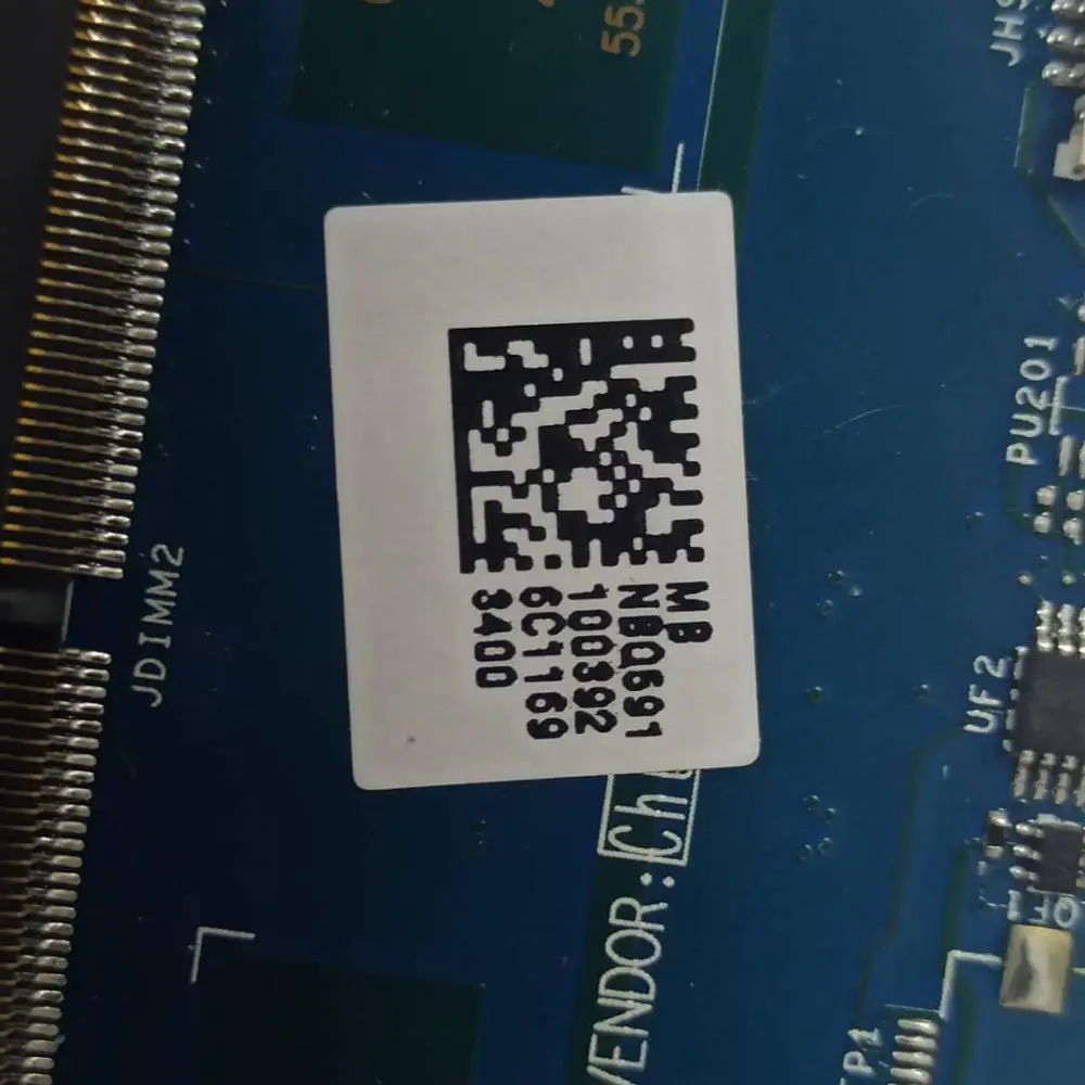 AN515-54 motherboard mainboard for Acer laptop EH5VF LA-H501P NBQ5911003 CPU:I5-9300HQ GPU:GF GTX1650 4G DDR4  NB.Q5911.003 test
