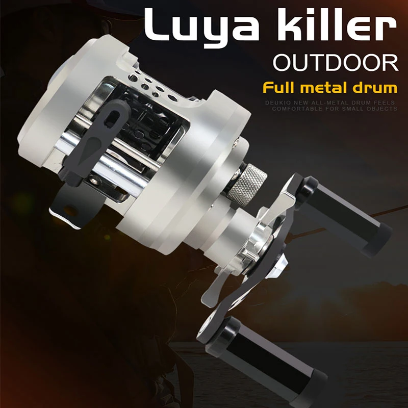 

Полностью Металлическая Рыболовная катушка, барабанная катушка для заброса приманки, троллинговая катушка для приманки, 11 + 1 подшипников, к...