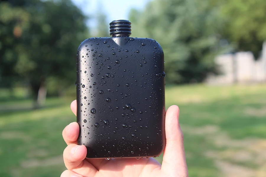BIUBIUTUA Pocket 6 унций фляжка с бесплатной воронкой из нержавеющей стали герметичные фляжки для алкоголя виски подарок для мужчин