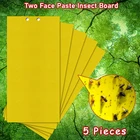 Обширный захват тли сильный Fly ошибки липкий пластин тли вредителей захват летающих ошибка клея пасты 5 шт.