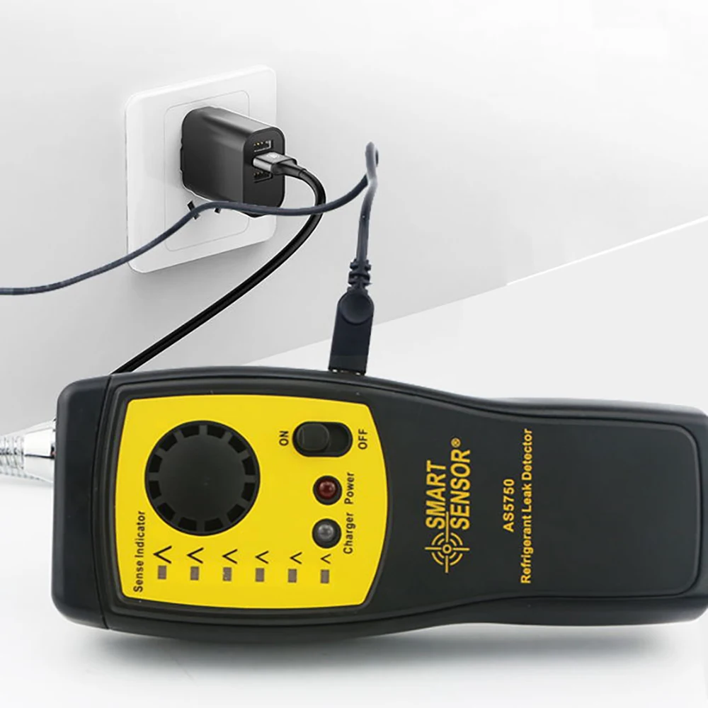 Смарт-Датчик AS5750 детектор утечки фреона тестер галогенного хладагента в