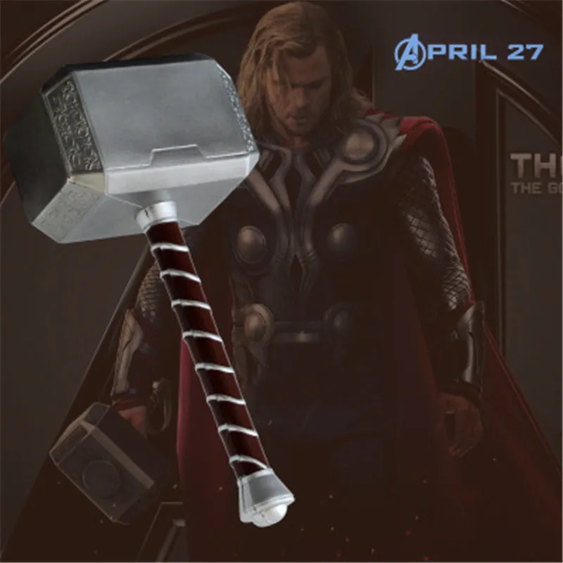 

Hammer Cosplay 1:1 Hammer Prop Weapon Model Halloween Gift Role Playing Movie 44CM PU Material Hammer