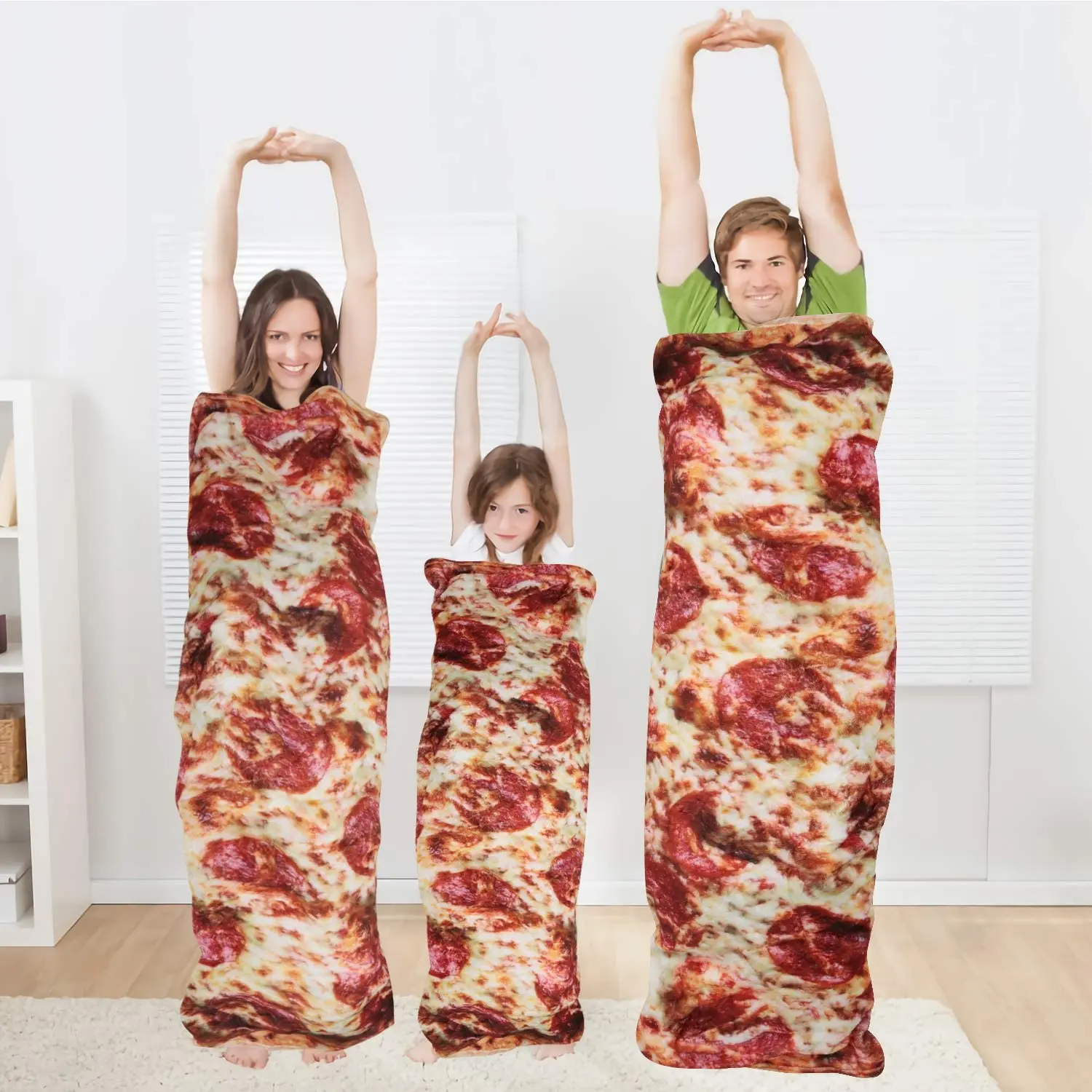 Новое одеяло Burritos новинка гигантское человеческое для кондиционера мягкое Taco