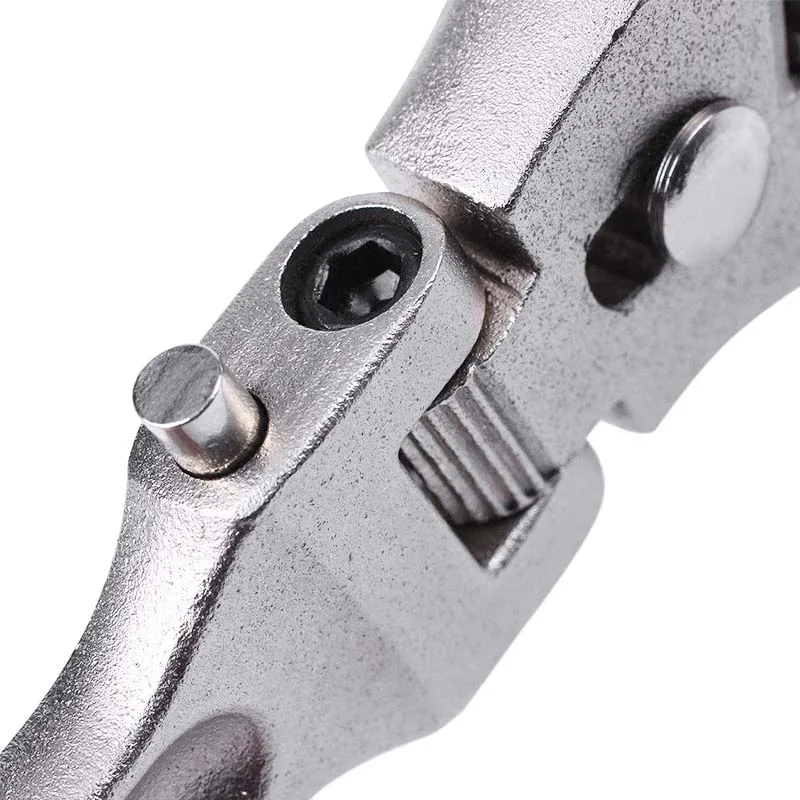 

Adjustable Wrench Flex Ratcheting Wrench With 180 Degree Rotating Head Folding Wrench