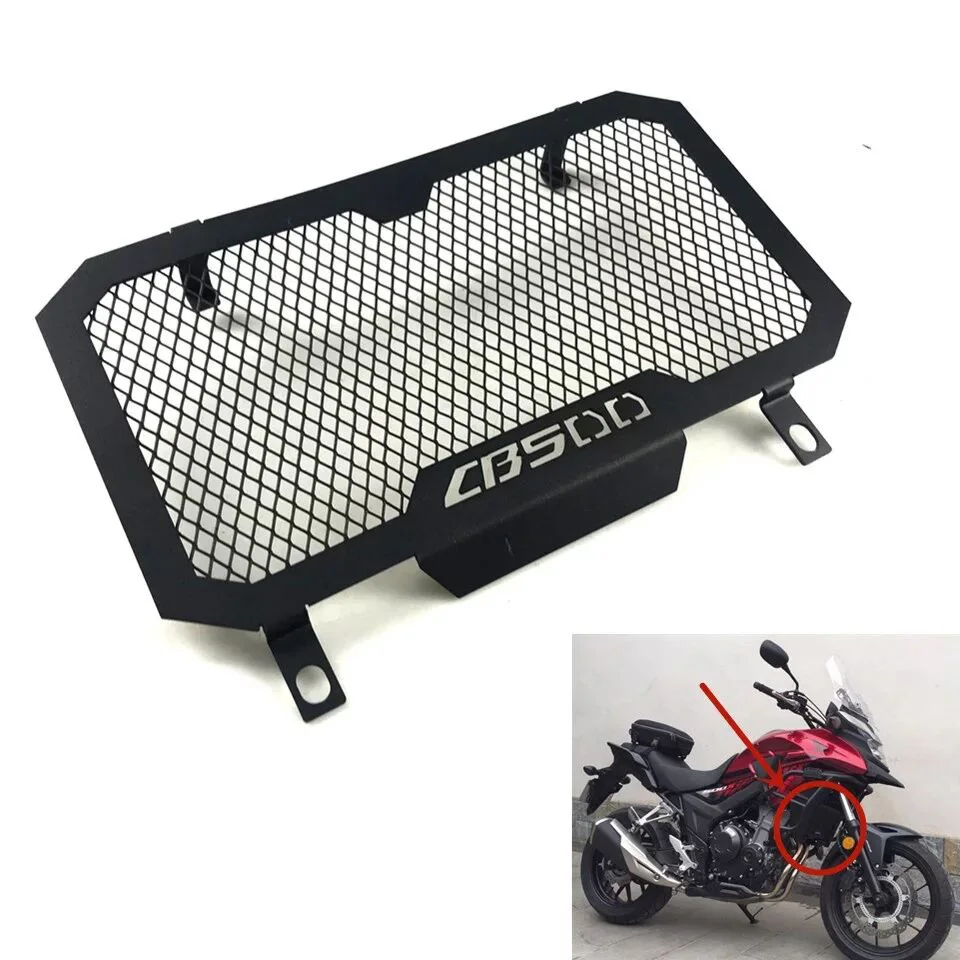

Motorcycle Radiator Guard Grille Oil Cooler Cover For HONDA CB500F CB 500F 2016-2019