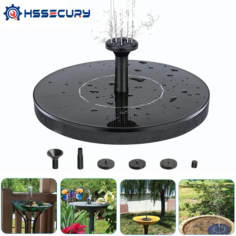 

Солнечный фонтан, садовый Ландшафтный фонтан, ванная фонтан, плавающий фонтан, водопад, солнечная панель, фонтан, водяной насос