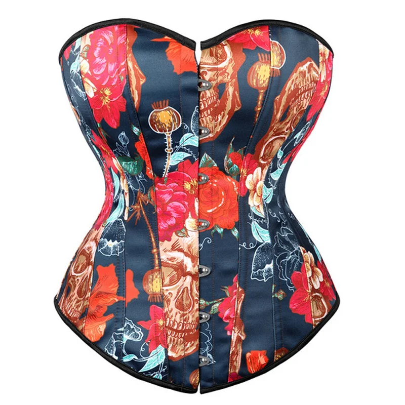 

Wholesale Sexy Female Corset Women Camouflage Steampunk Corset Lingerie Top Waist Gothic Bustier Corpet Slimming Underwear