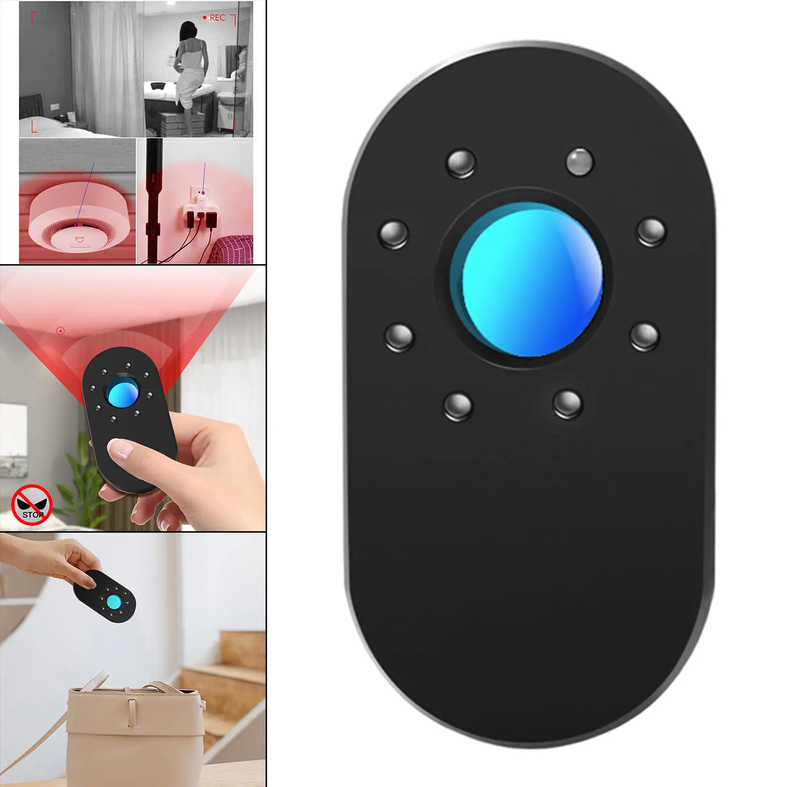 Антикамеры детекторы сканирующее светодиодное светильник легкий инфракрасный