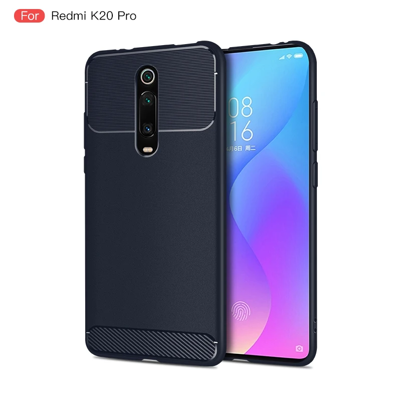 For Xiaomi 9T Pro phone case luxury armor business soft shell for Redmi 6A 7A 8A Pro GO K20 NOTE 7 8 pro can wireless charging