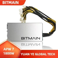 bitmain apw7 1800w mining power supply rig antminer a6a7s9r4s7e9 1800w psu 6 pin antminer psu miner apw3 apw7