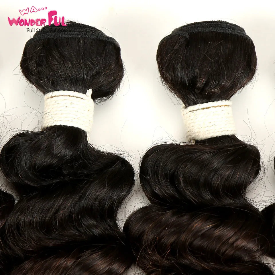 WA...WONDERFUL Deep Wave 10 22 дюйма M Remy 100% индийские человеческие волосы 1B/4/27 #1B/4/30 # Омбре
