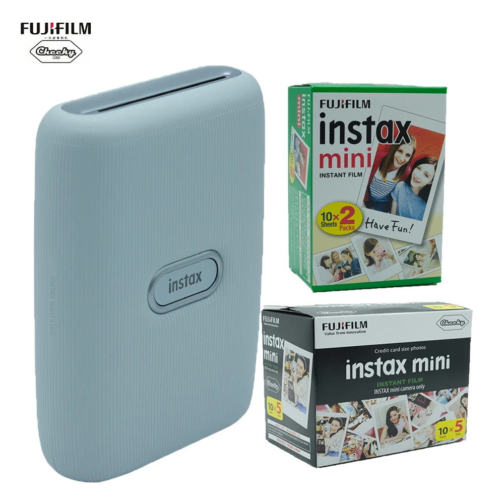Fujifilm Instax Mini Link смартфон фотобумага пленка принтер для iPhone Samsung Huawei Xiaomi Мобильный