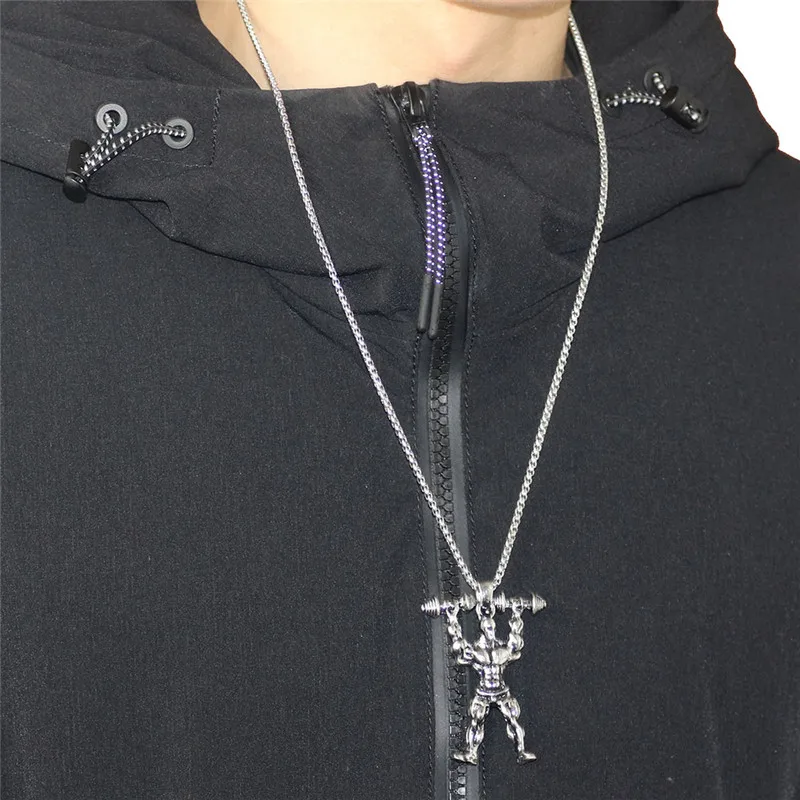 Сильная мужская стильная цепочка из нержавеющей стали золотого цвета классное