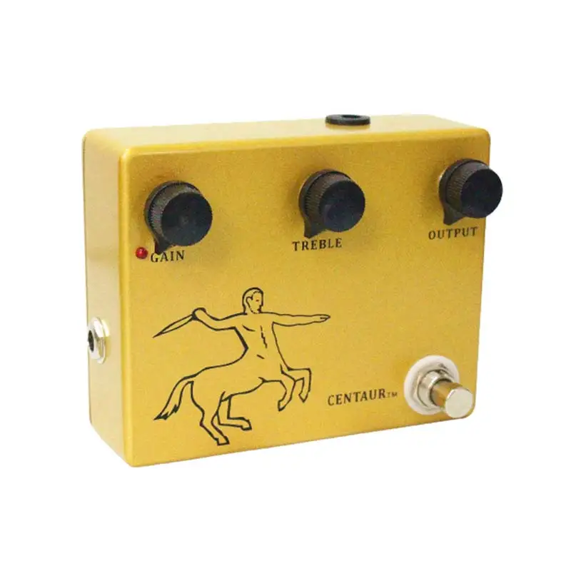 

Golden Silver Horse Guitar Overdrive Effect Pedal True Bypass Metal Shell Guitar Parts & Accessories