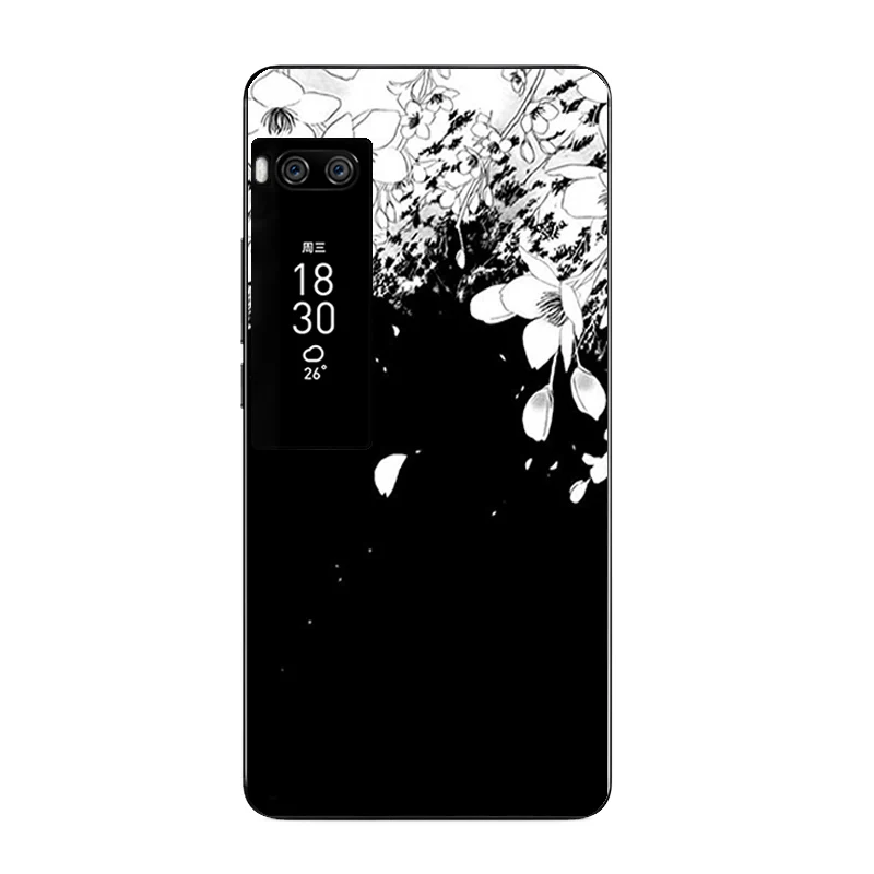 Чехол для телефона Meizu Pro6 7 Plus MX4 Pro силиконовый прозрачный чехол Pro5 из ТПУ с черно